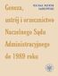 Geneza, ustrój i orzecznictwo Naczelnego Sądu Administracyjnego do 1989 roku