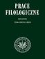 Prace Filologiczne LXXVIII