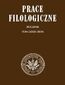 Prace Filologiczne LXXIX