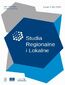 Studia Regionalne i Lokalne nr 4(94)/2023