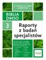 Biblia DMSO. Tom 3. Raporty z badań specjalistów