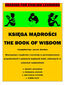 Księga Mądrości - The Book of Wisdom Księga Mądrości - The Book of Wisdom