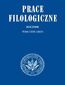 Prace Filologiczne LXXX