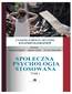 Społeczna Psychologia Stosowana, człowiek w obliczu kryzysów, katastrof, kataklizmów Społeczna Psychologia Stosowana, człowiek w obliczu kryzysów, katastrof, kataklizmów