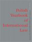 2013 Polish Yearbook of International Law vol. XXXIII