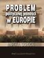 Problem politycznej jedności w Europie