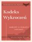 Kodeks wykroczeń - Skrypt z tekstu ustawy