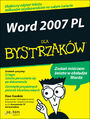 Word 2007 PL dla bystrzak�w