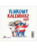 Okładka Pinkowy kalendarz 2024 - Urszula Młodnicka, Agnieszka Waligóra