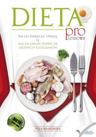 Dieta proteinowa Pola Majkowska - okladka książki