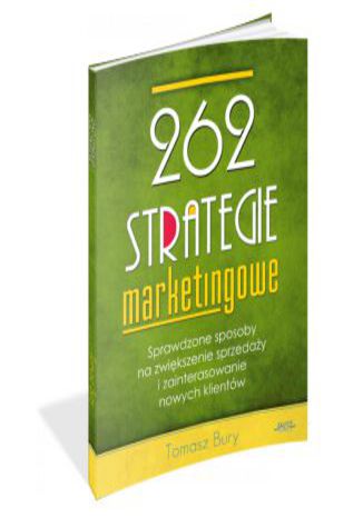 262 strategie marketingowe Tomasz Bury - okladka książki