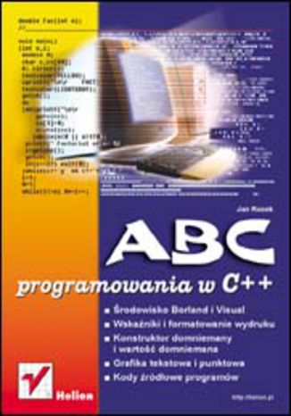 ABC programowania w C++ Jan Rusek - okladka książki