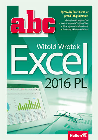 ABC Excel 2016 PL Witold Wrotek - okladka książki