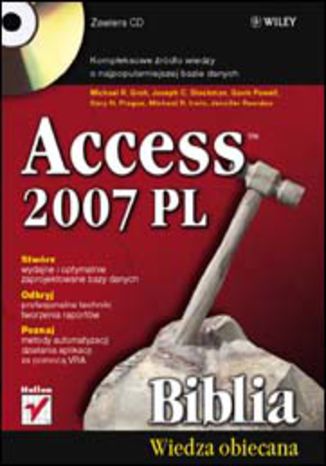 Access 2007 PL. Biblia Zespół autorów - okladka książki