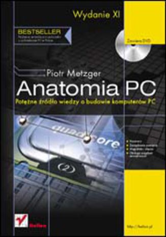 Anatomia PC. Wydanie XI Piotr Metzger - okladka książki