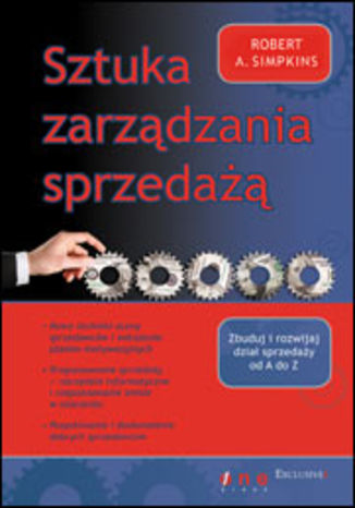 Sztuka zarządzania sprzedażą Robert A. Simpkins - okladka książki