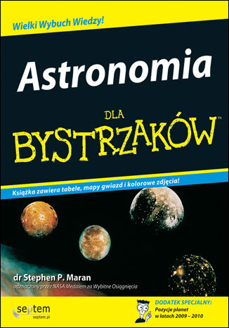 Astronomia dla bystrzaków Stephen P. Maran - okladka książki