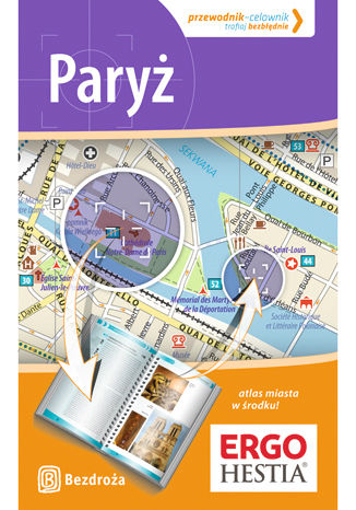 Paryż. Przewodnik-celownik. Wydanie 2 Aneta Pazik, Joanna Uchto - okladka książki