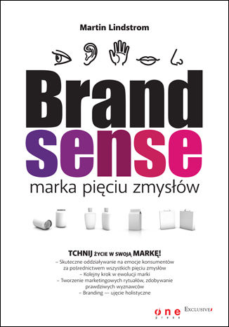 BRAND sense - marka pięciu zmysłów Martin Lindstrom - okladka książki