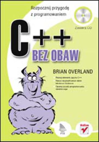 C++ bez obaw Brian Overland - okladka książki