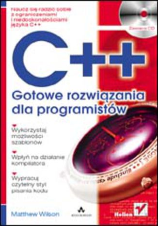 Język C++. Gotowe rozwiązania dla programistów Matthew Wilson - okladka książki