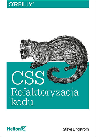 CSS. Refaktoryzacja kodu Steve Lindstrom - okladka książki