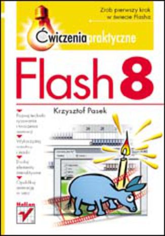 Flash 8. Ćwiczenia praktyczne Krzysztof Pasek - okladka książki