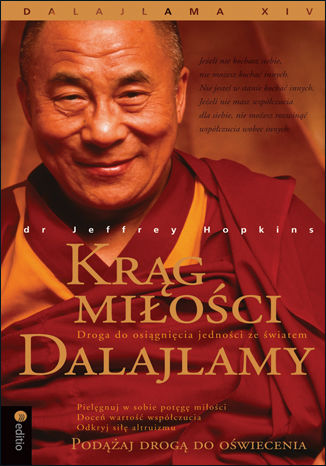 Okładka książki Krąg miłości Dalajlamy. Droga do osiągnięcia jedności ze światem 