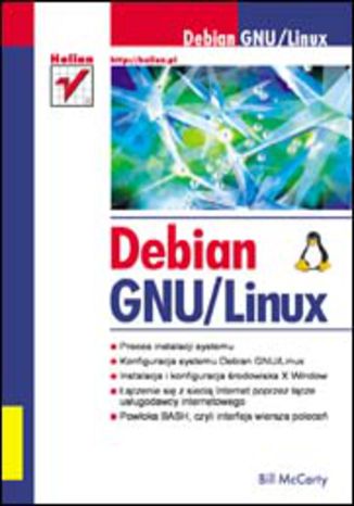 Debian GNU/Linux Bill McCarty - okladka książki