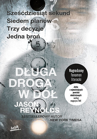 Długa droga w dół Jason Reynolds - okladka książki