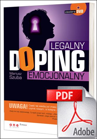 Legalny doping emocjonalny Mariusz Szuba - okladka książki