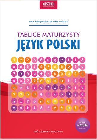 Język polski. Tablice maturzysty Praca zbiorowa - okladka książki
