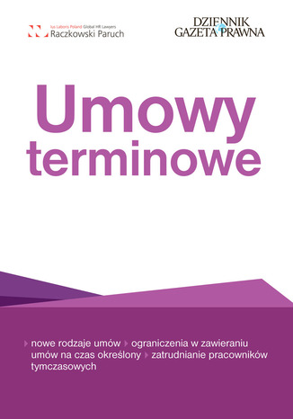 Umowy terminowe Łukasz Kuczkowski, Robert Stępień - okladka książki