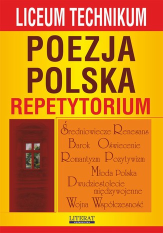 Poezja polska. Repetytorium. Liceum, technikum Anna Skibicka - okladka książki