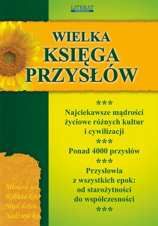 Wielka księga przysłów Praca zbiorowa - okladka książki