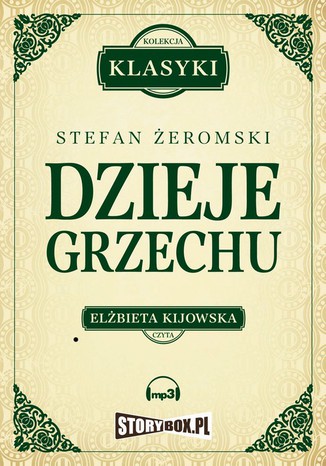 Dzieje grzechu Stefan Żeromski - okladka książki