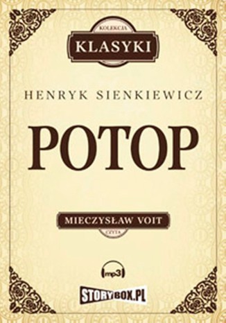 Potop Henryk Sienkiewicz - okladka książki