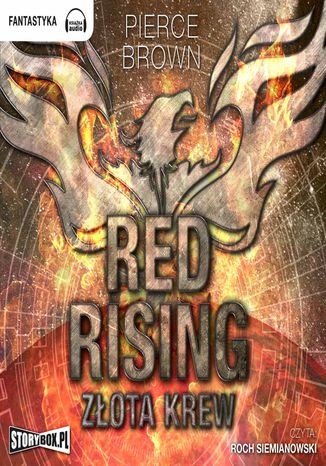 Red Rising. Tom 1. Złota krew Pierce Brown - okladka książki