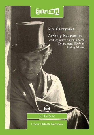 Zielony Konstanty Kira Gałczyńska - okladka książki