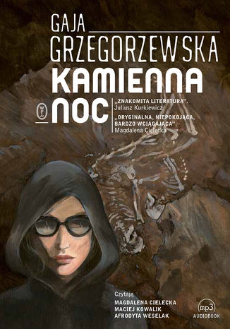 Kamienna noc Gaja Grzegorzewska - okladka książki