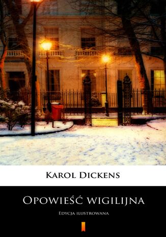 Opowieść wigilijna Karol Dickens - okladka książki