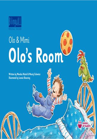 Olo's Room. Nauka angielskiego dla dzieci 2-7 lat Monika Nizioł-Celewicz, Maciej Celewicz - okladka książki