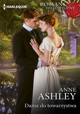 Dama do towarzystwa Anne Ashley - okladka książki