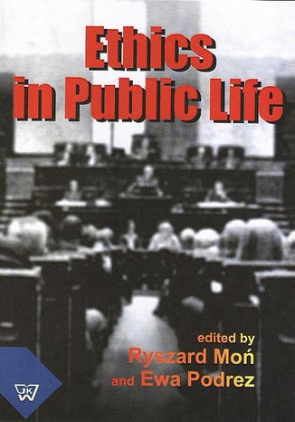 Ethics In Public Life Ryszard Moń - okladka książki