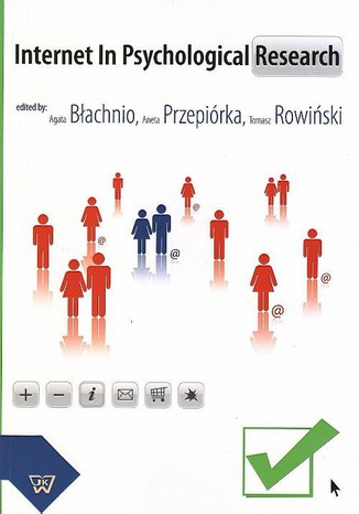 Internet In Psychological Research Agata Błachnio, Aneta Przepiórka, Andrzej Rowiński - okladka książki