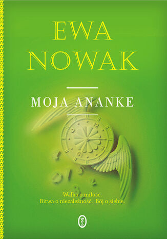 Moja Ananke Ewa Nowak - okladka książki