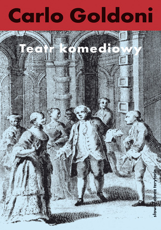 Teatr komediowy Carlo Goldoni - okladka książki