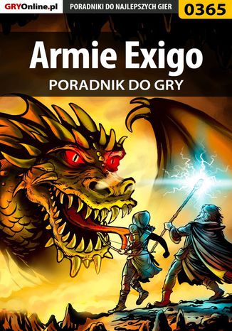 Armie Exigo - poradnik do gry Apolinary "Zienkee" Szuter - okladka książki