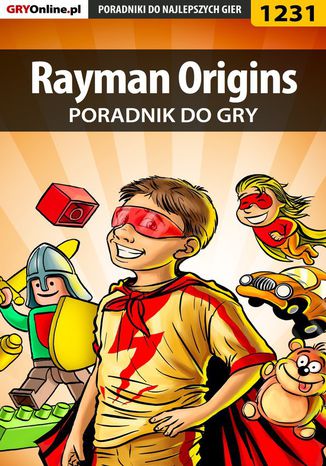 Rayman Origins - poradnik do gry Michał Rutkowski - okladka książki