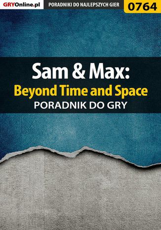 Sam  Max: Beyond Time and Space - poradnik do gry Julia "Brenda" Borecka - okladka książki